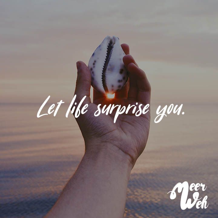 LET LIFE SURPRISE YOU. – VISUAL STATEMENTS®