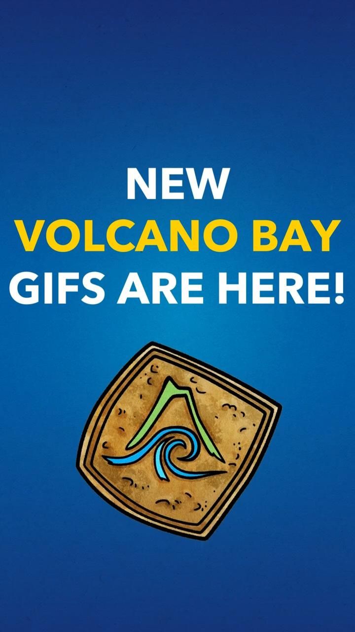 New Universal’s Volcano Bay GIFs!