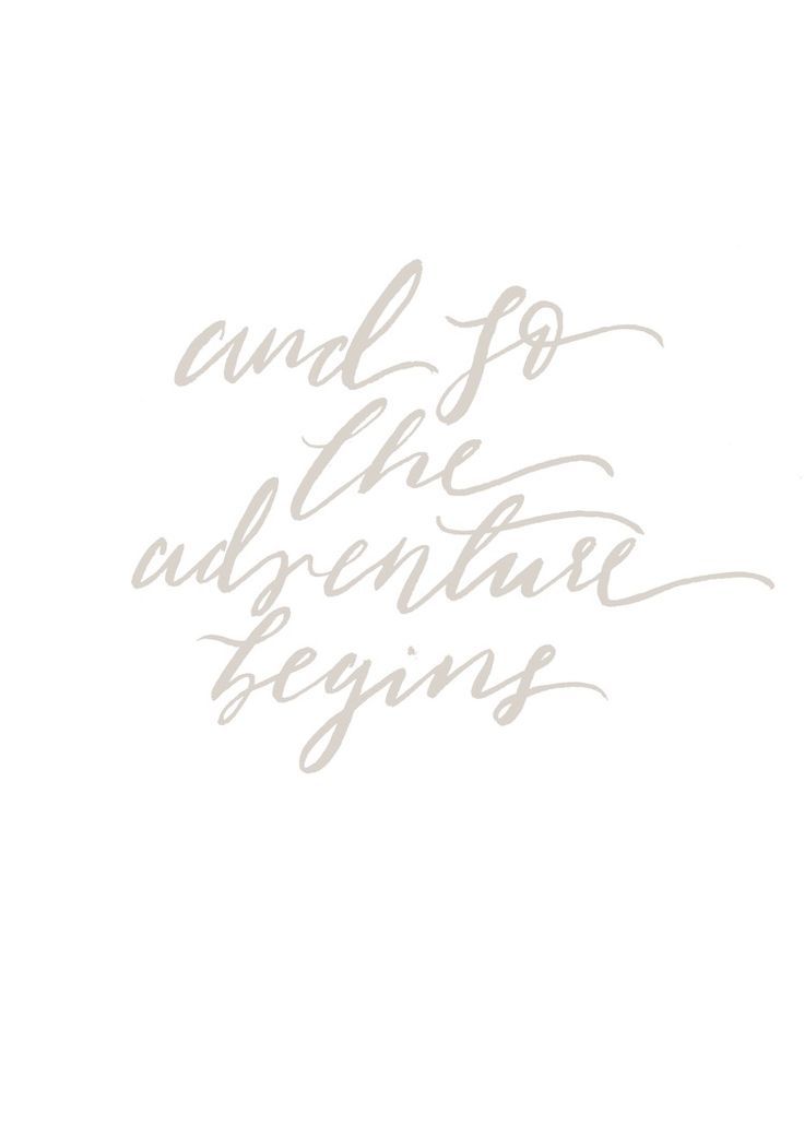 Adventure Begins Print