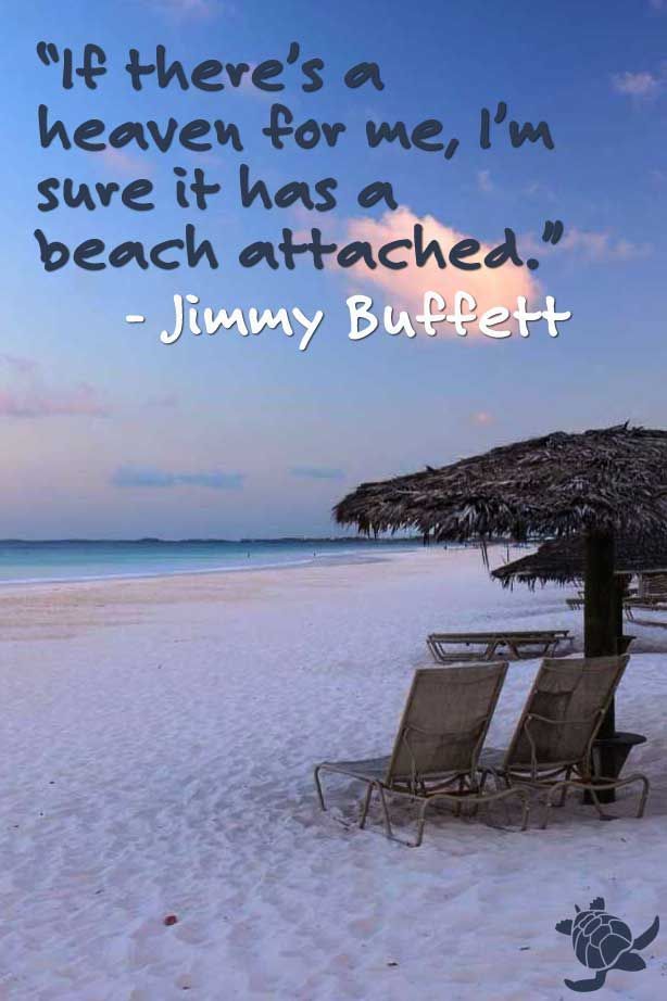 Jimmy Buffett Heaven Quote