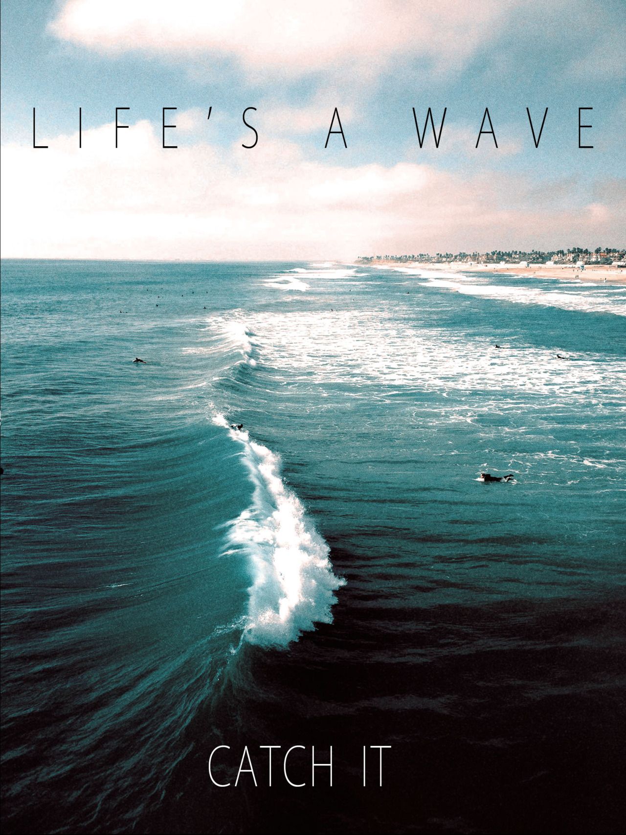 Surfer….life is like the waves!!! It’s an adventure…sometimes your up, somet…