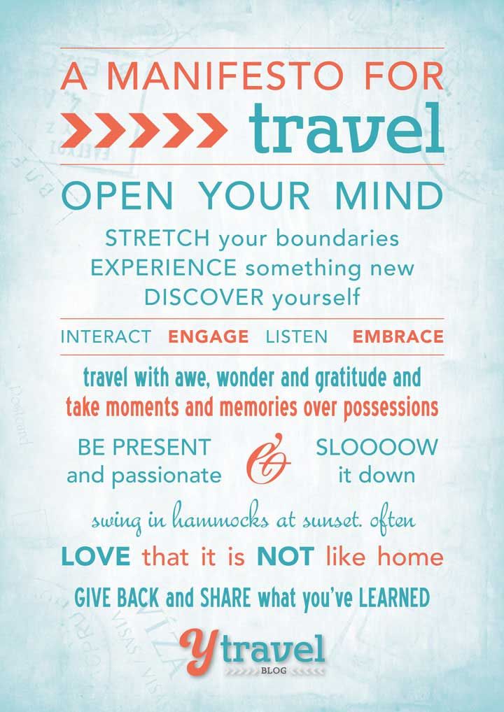 10 Principles For Awesome Travel Experiences EVERY Time