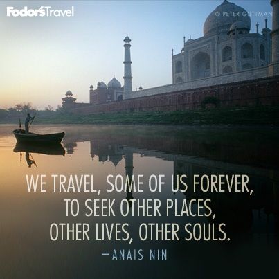 Travel Quote of the Week: On Traveling Forever