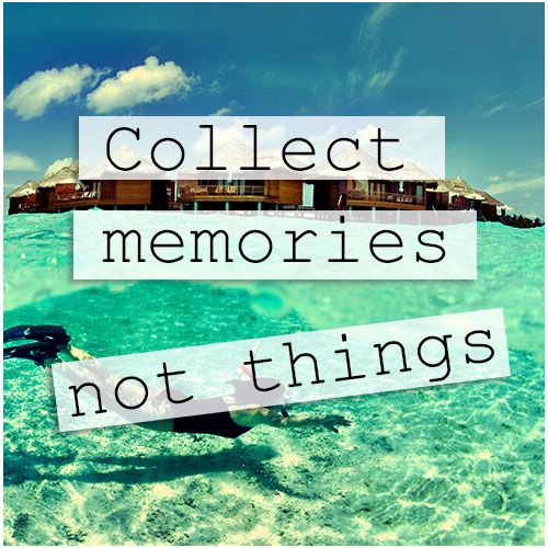 Collect #memories #travel