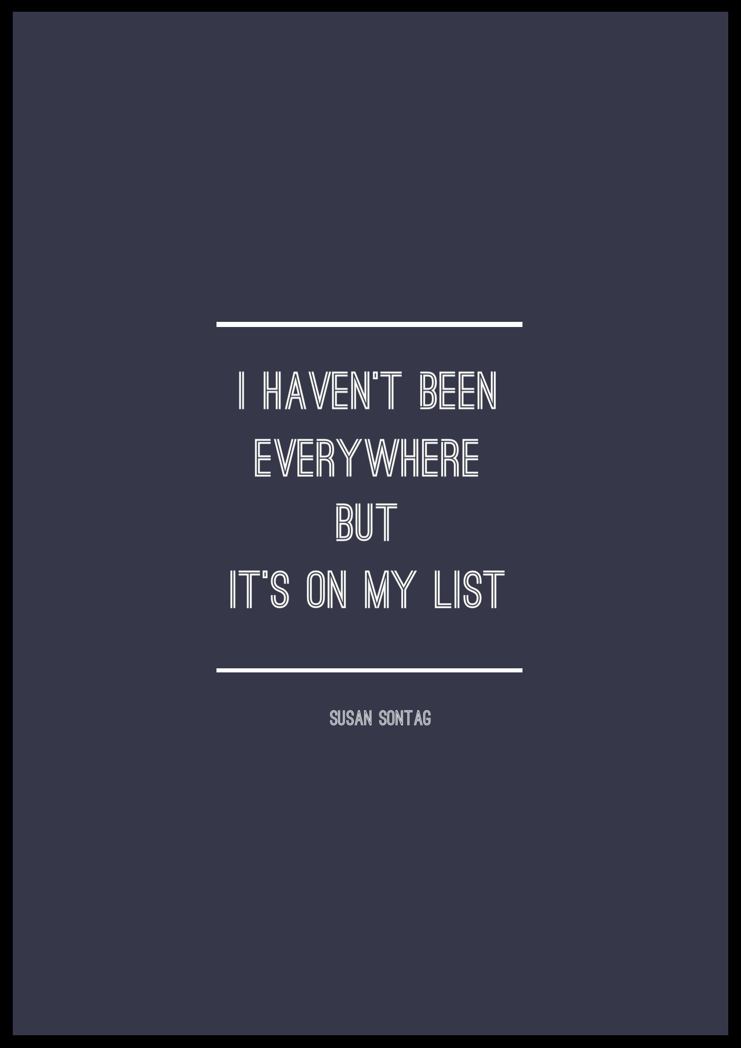 Travel #quotes #susansontag